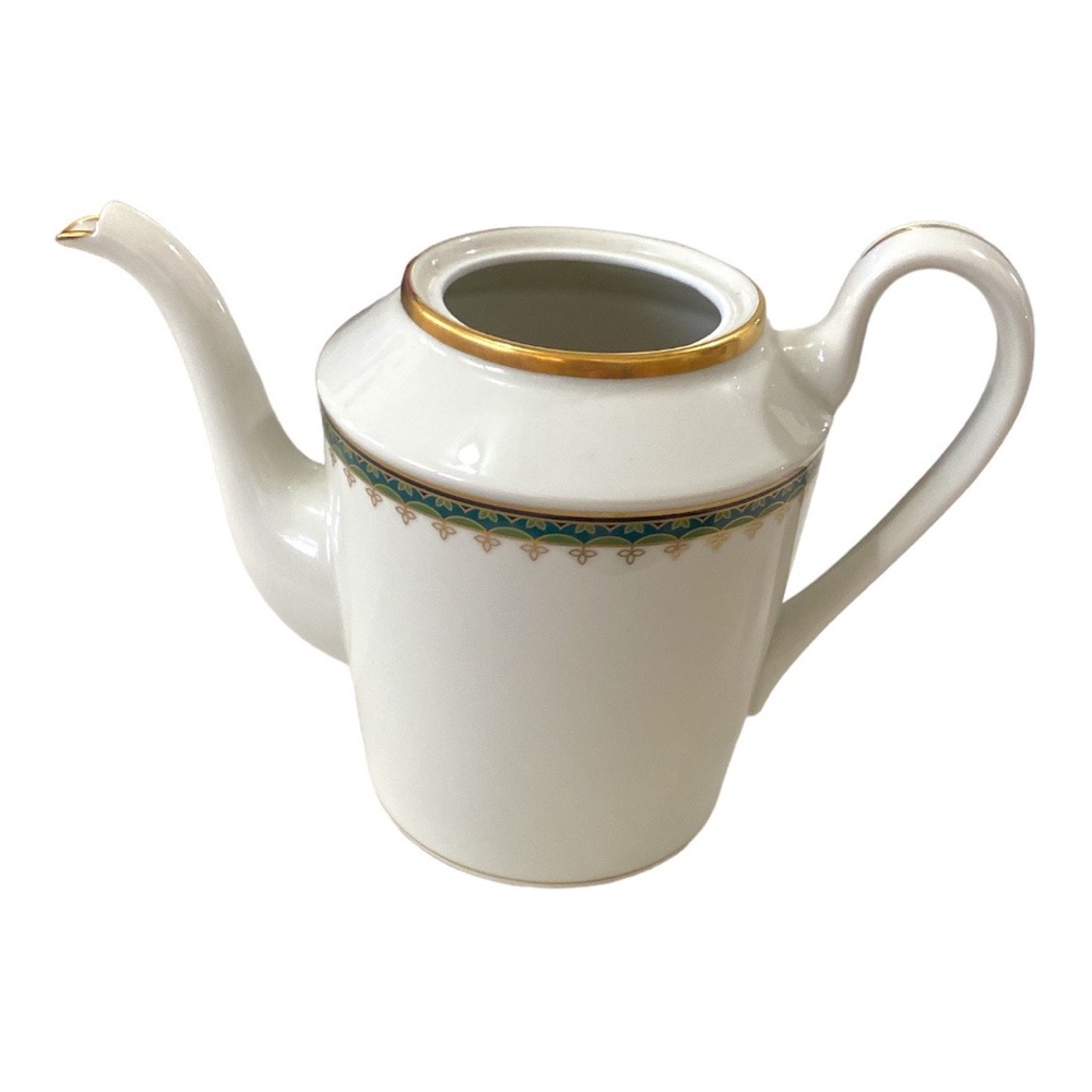 Fitz and Floyd Fine Porcelain Anniston Large Coffee Pot Only No Lid - Picture 5 of 5